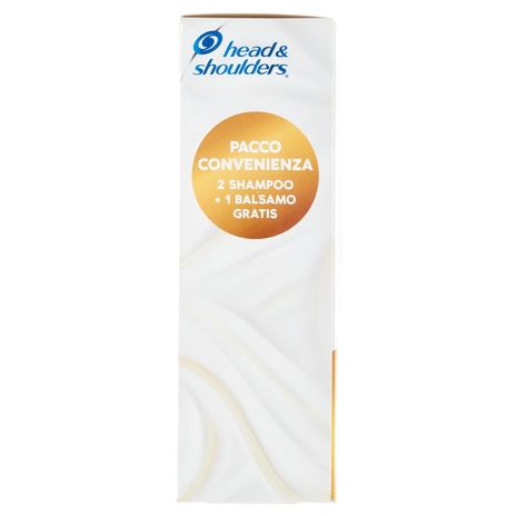 Head & Shoulders Shampoo Antiforfora 2x225ml+1 Balsamo CuteCapelli 220ml Gratis - Supreme Idrata